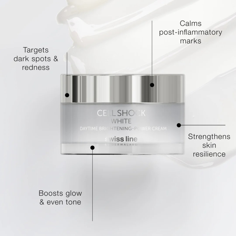 Kem dưỡng trắng da ban ngày Swissline Daytime Brightening Power Cream: Sáng bừng rạng rỡ mỗi ngày